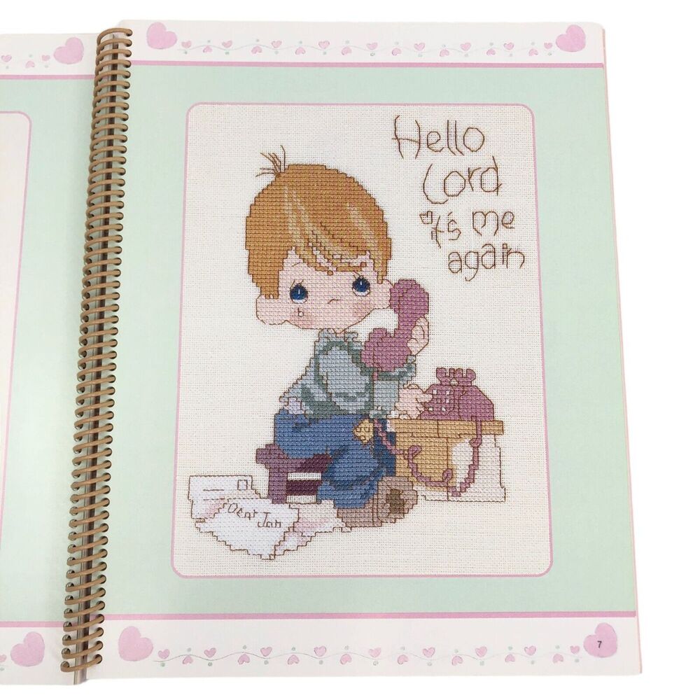Precious Moments Sam's Favorites Counted Cross Stitch 22 Patterns Vintage